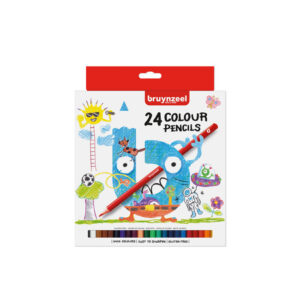 Set creioane colorate 24 culori Bruynzeel ROYAL TALENS