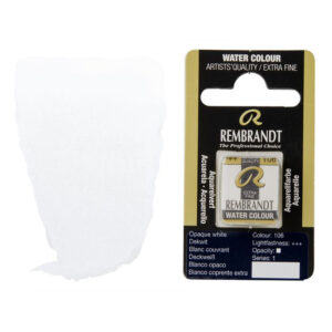 Godeta pentru acuarela Pan Opaque White 106 REMBRANDT ROYAL TALENS