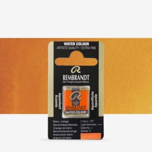 Godeta pentru acuarela Pan Benzimidazolone Orange 297 REMBRANDT ROYAL TALENS