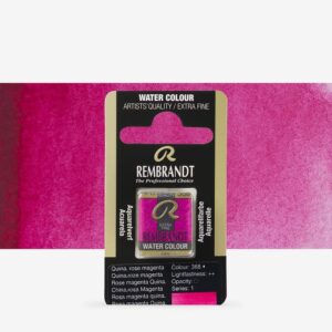 Godeta pentru acuarela Pan Quinacridone Rose Magenta 368 REMBRANDT ROYAL TALENS