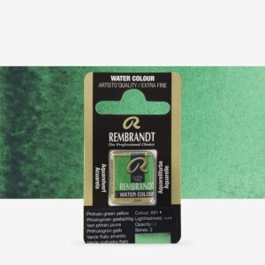 Godeta pentru acuarela Pan Phthalo Green Yellow 681 REMBRANDT ROYAL TALENS