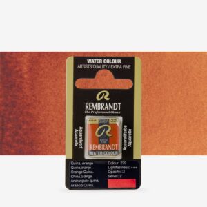 Godeta pentru acuarela Pan Quinacridone Orange 229 REMBRANDT ROYAL TALENS