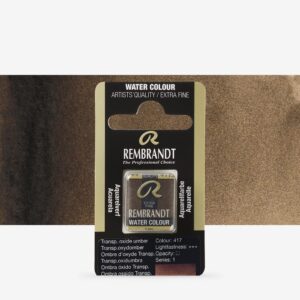 Godeta pentru acuarela Pan Transparent Oxide Umber 417 REMBRANDT ROYAL TALENS