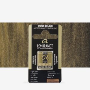Godeta pentru acuarela Pan Light Gold 802 REMBRANDT ROYAL TALENS