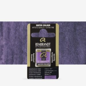 Godeta pentru acuarela Pan Interference Violet 847 REMBRANDT ROYAL TALENS