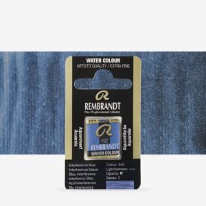Godeta pentru acuarela Pan Interference Blue 846 REMBRANDT ROYAL TALENS