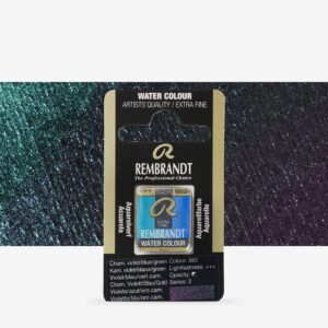Godeta pentru acuarela Pan Chameleon Violet/Blue/Green 862 REMBRANDT ROYAL TALENS