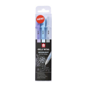 Set de stilouri Gelly Roll Moonlight set 3 buc - Calm Sakura ROYAL TALENS