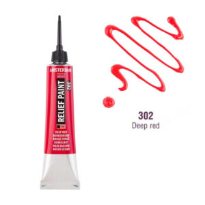 Tub vopsea 20ml Deep Red 302 Amsterdam ROYAL TALENS
