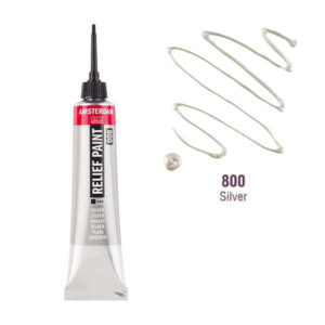 Tub vopsea 20ml Slver 800 Amsterdam ROYAL TALENS