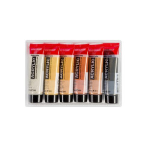 Set vopsele acrilice Metallics 6x20ml Amsterdam ROYAL TALENS