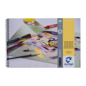 Sketchbook Green A4 120 gr/m2, 30 foi Van Gogh ROYAL TALENS