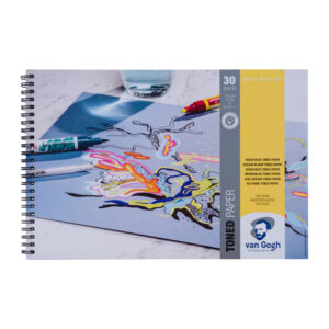 Sketchbook Ocean Blue A4 120 gr/m2, 30 foi Van Gogh ROYAL TALENS