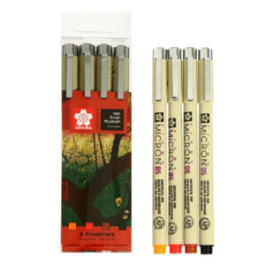 Set de stilouri tehnice 4buc - Van Gogh Museum Pigma Micron Sakura ROYAL TALENS