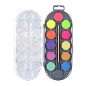 Set acuarela Metalic+Neon 12 culori Bruynzeel ROYAL TALENS