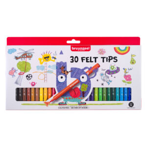 Set carioci 30 culori Bruynzeel ROYAL TALENS
