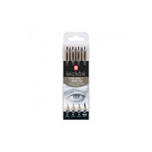 Set de stilouri tehnice -set de 4buc - Cool Gray Pigma Micron Sakura ROYAL TALENS