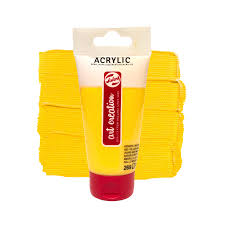 Tub vopsea acrilica 75ml Azo Yellow Medium 269 ROYAL TALENS