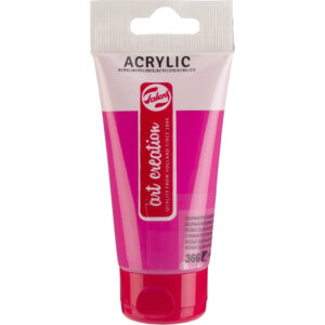 Tub vopsea acrilica 75ml Quinacridone Rose 366 ROYAL TALENS
