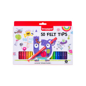 Set carioci 50 culori Bruynzeel ROYAL TALENS