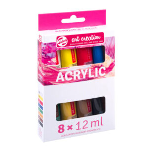 Set de culori acrilice 8 x 12 ml Art Creation ROYAL TALENS