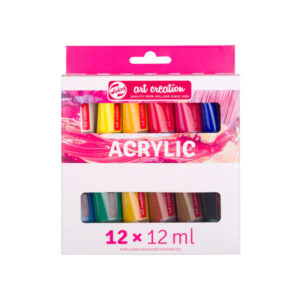 Set de culori acrilice 12 x 12 ml Art Creation ROYAL TALENS