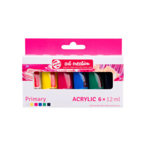 Set de culori acrilice 6 x 12 ml - Primary Art Creation ROYAL TALENS