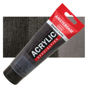 Tub vopsea acrilica 120ml Metallic Black 850 Amsterdam ROYAL TALENS