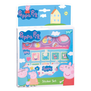Set cu autocolante Peppa Grafix