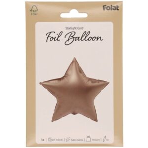Balon Folie Stea 45cm Starlight Gold Folat