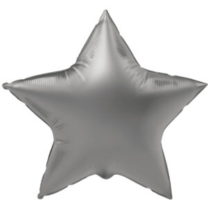 Balon Stea 45cm Argintiu Moonlight Folat