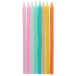 Set 24 Lumanari Pastel Vibes 10cm Folat