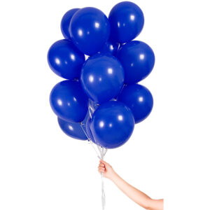 Set 30 Baloane latex Albastru Inchis 23cm Folat