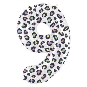 Balon Folie 86cm Bright Panther Cifra 9 Folat