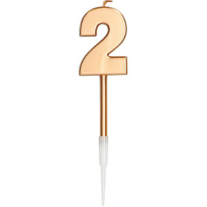 Lumanare Bronze Cifra 2 Folat