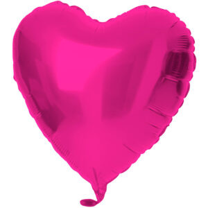 Balon Folie Inima 45 cm Magenta Folat