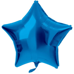 Balon Folie Stea 45cm Albastru Folat