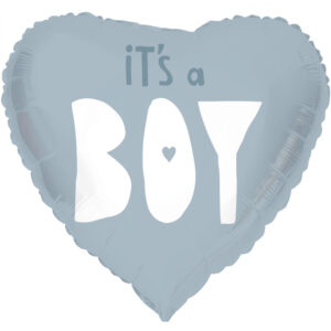 Balon Folie Inima 45 cm Its a Boy Folat