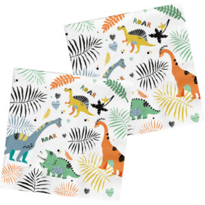 Set 20 Servetele 33x33cm Dino Folat
