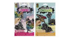 Figurine pentru Scratch Dino/zana 10buc GRAFIX