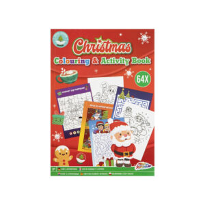 Carte de colorat si activitati A4 Craciun 64 pagini Grafix NY