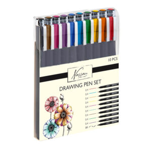 Set 10 linere colorate Nassau Fine Art GRAFIX