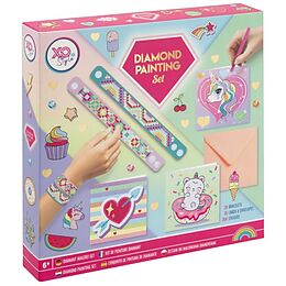 Set creativ pictura cu diamante si bratari Grafix
