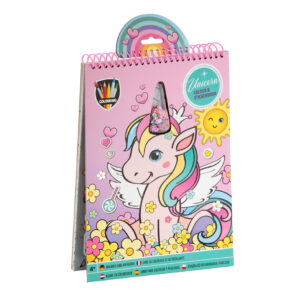 Carte de colorat si activitati Unicorn 16 foi Grafix