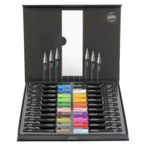 Set 20 markere acrilice Nassau Fine Art GRAFIX