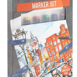 Set Complete marker pad A5 8 buc. GRAFIX