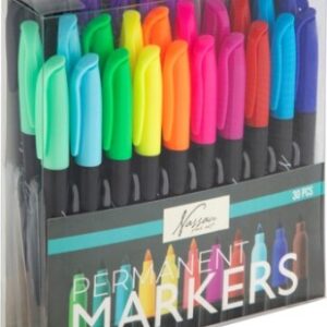 Set 30 Markere permanente GRAFIX