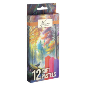 Set pasteluri Soft pastels 12 culori Nassau