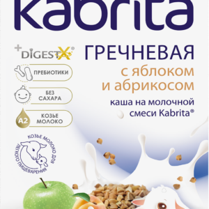 Terci cu lapte de capra-hrisca-mar-caise Kabrita 7x180g