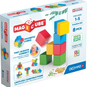 Cuburi magnetice Magicube set creativ 8 buc GEOMAG